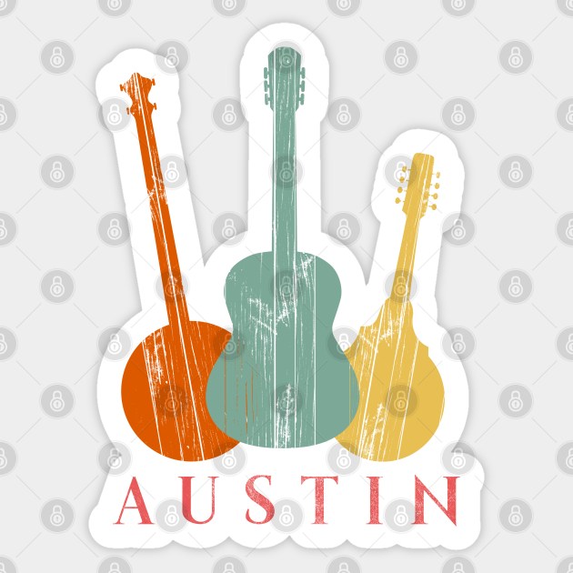 Austin Texas Music Festival - Austin Texas - Sticker | TeePublic